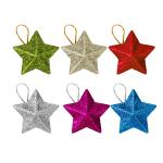Glitter Christmas Star Hanging Decor view 3