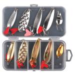 10pcs Metal Lures Set Packed By Box view 1