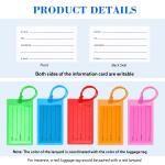 Pvc Clear Luggage Tag With Paper Card view 2