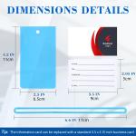 Pvc Clear Luggage Tag With Paper Card view 3