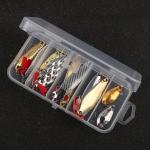 10pcs Metal Lures Set Packed By Box view 2