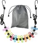 Outdoor Clothesline 12clips And Pouch Set view 1