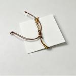 Adjustable String Bracelet With Paper Card view 2