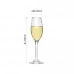 6oz Glass Wine Flute view 2