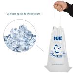 8 Lb Drawstring Ice Bag view 4