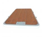 Non-slip Inflatable Floating Water Swim Dock view 2