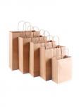 Kraft Paper Shopping Bags view 1