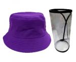Bucket Hat With Face Shield view 3