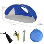 Two Person Beach Shelter view 1