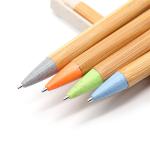 Bamboo Retractable Wheat Straw Eco-pen view 1