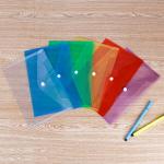 Clear Plastic Envelopes With Snap Button view 2