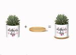 Plastic Flower Pot Custom Pattern view 3
