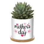 Plastic Flower Pot Custom Pattern view 2