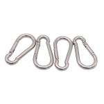3.15" Stainless Steel Carabiner Clip view 2