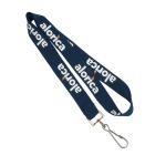 Woven Badge Lanyard With Clip Swivel Hook view 3