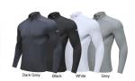Quarter Zip Long Sleeve Shirt Men Jacket view 2