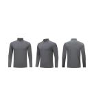 Quarter Zip Long Sleeve Shirt Men Jacket view 3