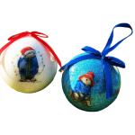 Shatterproof Glitter Christmas Ball view 1