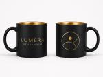 15 Oz Gold Interior Ceramic Mug view 1