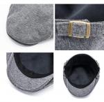 Solid Color Knitted Beret view 2