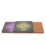 Cardboard Square Coasters view 2
