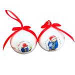 Shatterproof Glitter Christmas Ball view 2