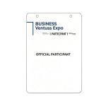 Trade Show Paper Badge Card view 2