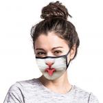 3 Layers Polyester/cotton Sublimation Face Mask view 1