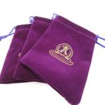 Drawstrings Velvet Gift Bags view 3