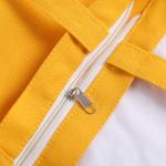 Zippered Cotton Canvs Tote Bag view 4