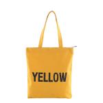 Zippered Cotton Canvs Tote Bag view 2