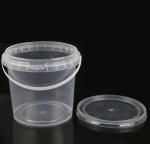 Clear Plastic Bucket 2l view 2