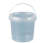 Clear Plastic Bucket 2l view 1