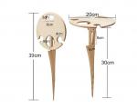 Portable Outdoor Wine Table view 3