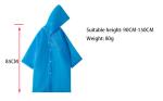 Pvc Youth Rusabe Poncho view 3