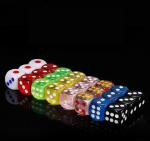 5pcs Dice Set Packed With Pouches For Bar view 3