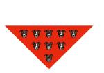 Full Color Dog Bandana view 2