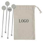 Stainless Steel Cocktail Stirrers Set view 1