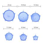 Silicone Stretch Lids  6 Pack view 1