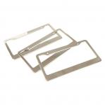 Stainless License Plate Frame view 1