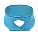 Fleece Earmuff Ponytail Headband view 3