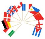 Toothpick Flag view 1