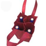 4 Compartment Non-woven Wine Tote Bags view 2