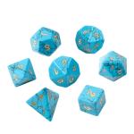 Multiplication Dices Set Golden Print view 1