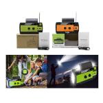 Solar Hand Crank Radio Flashlight view 2
