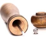 Wood Salt Pepper Grinders view 4