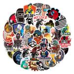 50pcs Hard Hat Stickers view 1