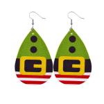 Pu Leather Earrings Pair Jewelry view 1