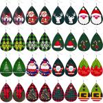 Pu Leather Earrings Pair Jewelry view 5