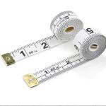 Tape Measure Black And White view 2